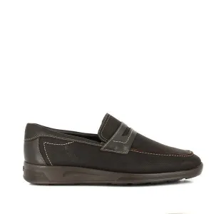 24 Hrs 10224 Dark Brown Men's Loafers
