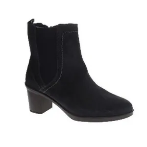 24 Hrs 22323 Petrol Low Heel Ankle Boots