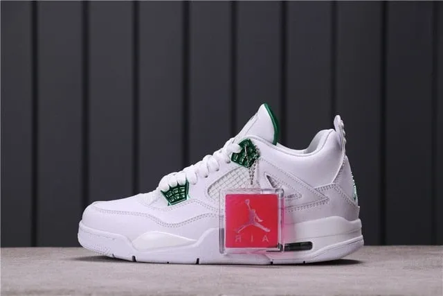 Authentic air jordan retro 4 aj4 comfortable package men's sports basketball shoes Sneakers Women 2021