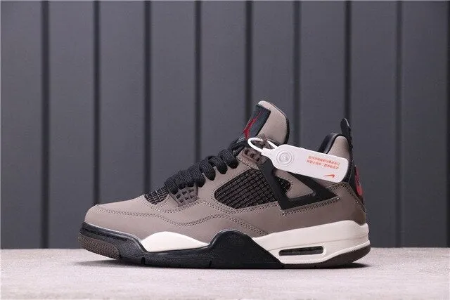 Authentic air jordan retro 4 aj4 comfortable package men's sports basketball shoes Sneakers Women 2021