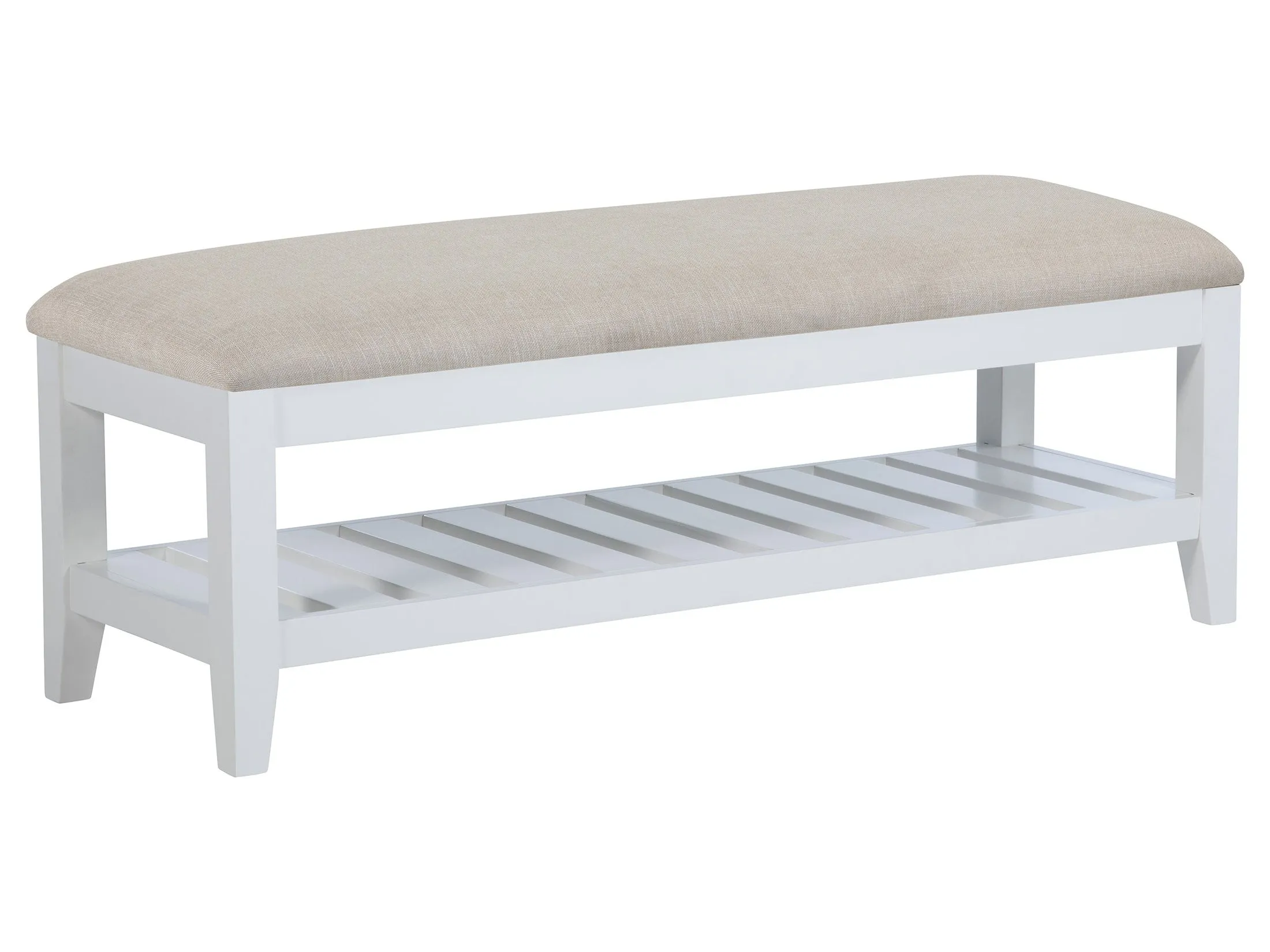 Bexhill White Bench