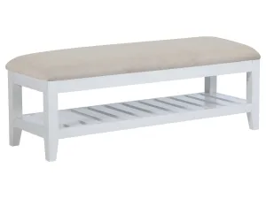 Bexhill White Bench