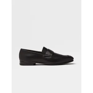 Black Nappa L'Asola Moccasin