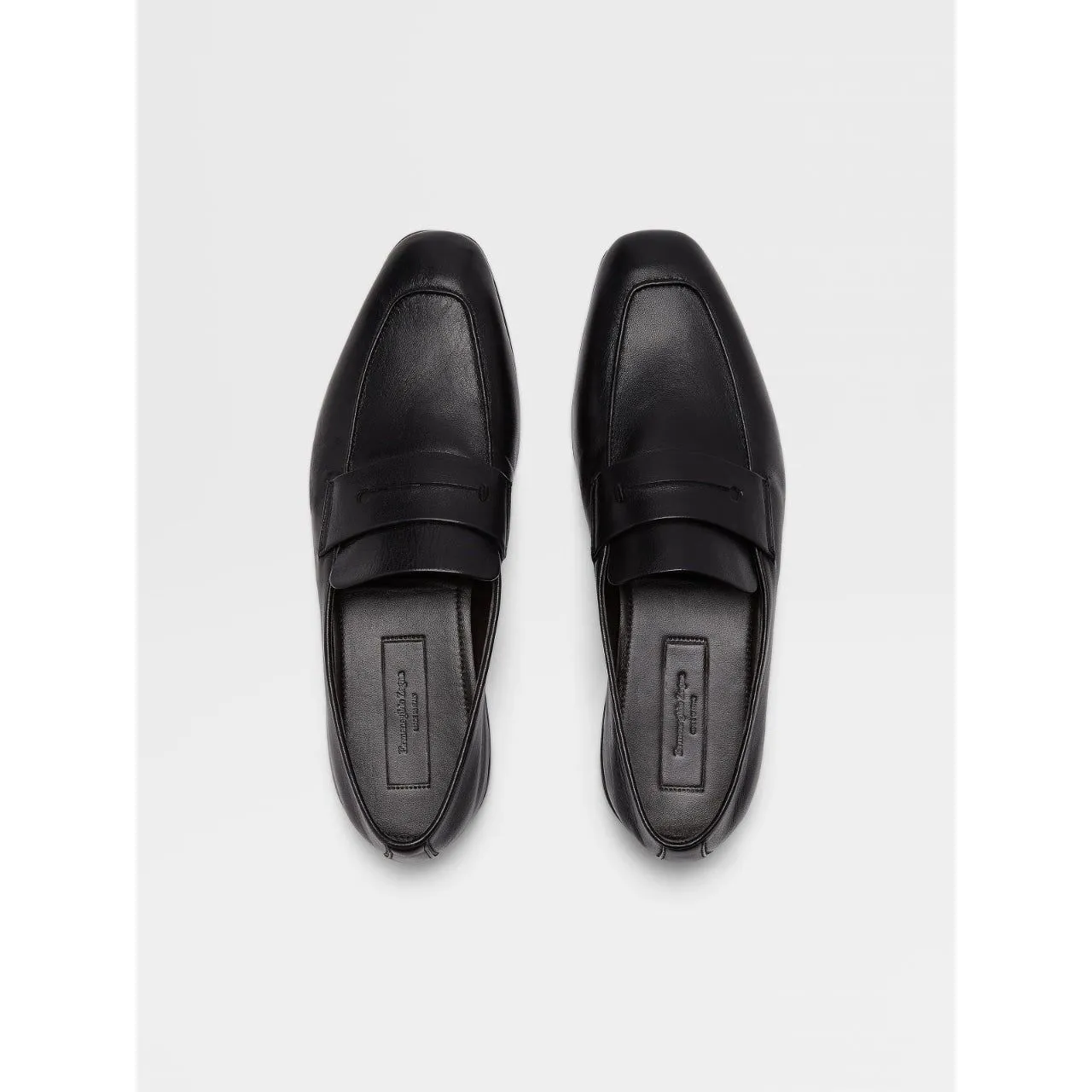 Black Nappa L'Asola Moccasin