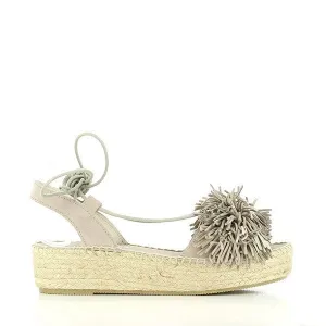 Calzanor 2134 Taupe Slingback Espadrilles