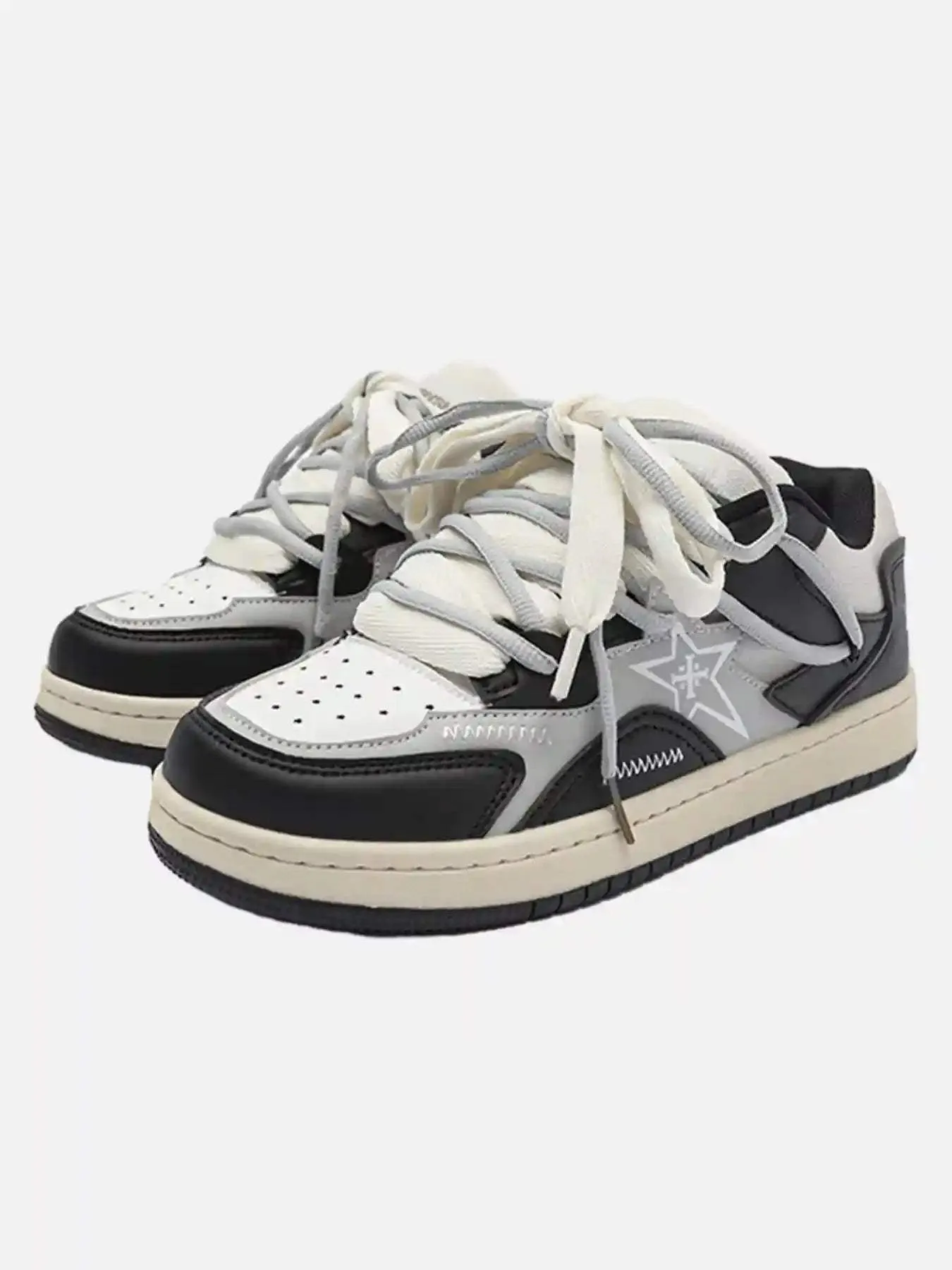 Disguisen Comfortable Casual Pentagram Couple Shoes