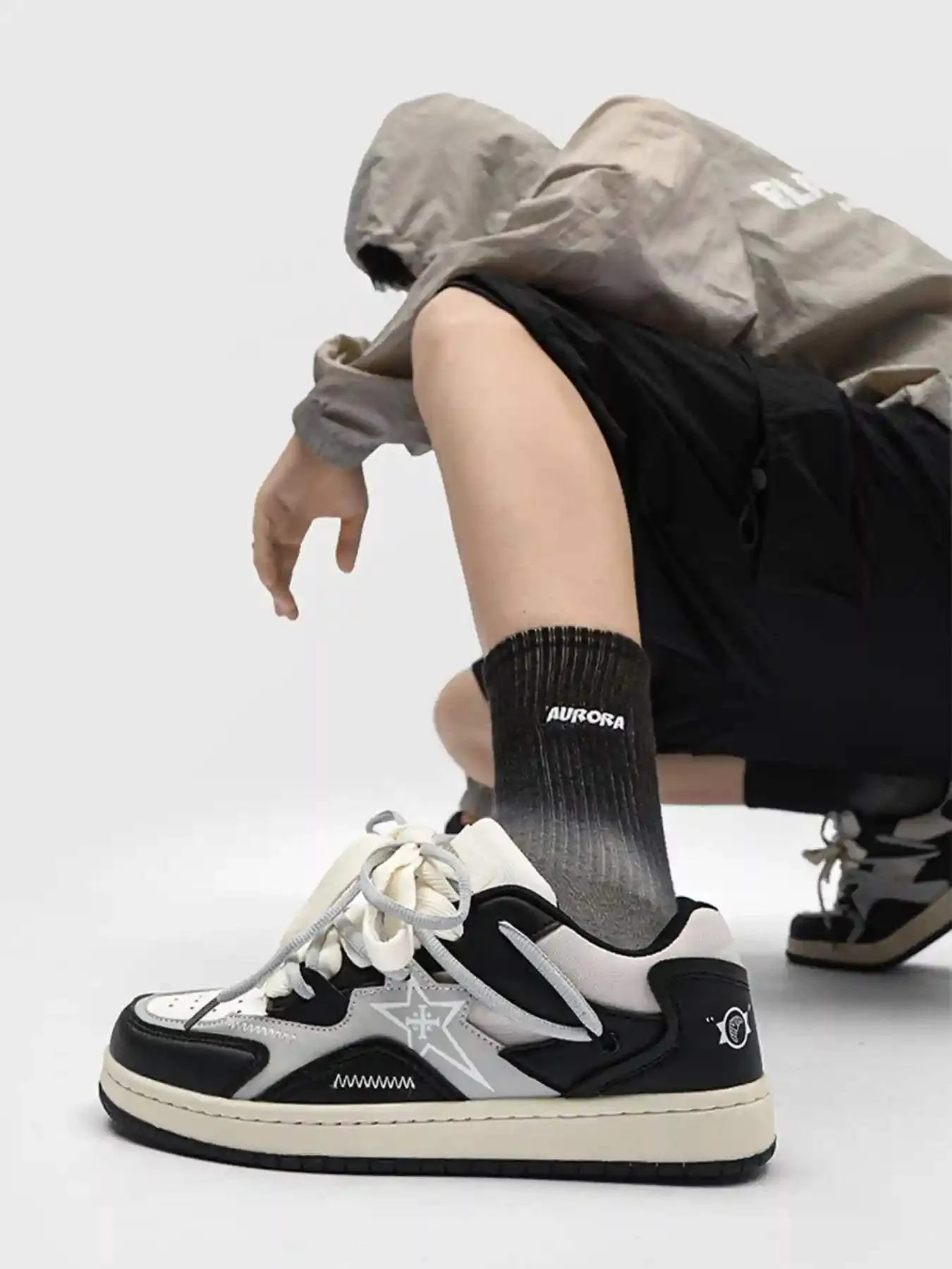 Disguisen Comfortable Casual Pentagram Couple Shoes