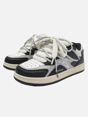 Disguisen Comfortable Casual Pentagram Couple Shoes