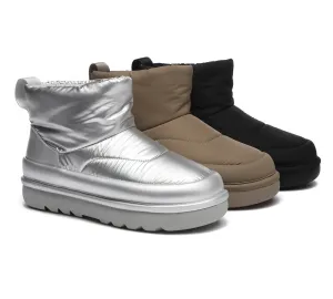 EVERAU® UGG Women Sheepskin Wool Waterproof Ankle Boots Dobra