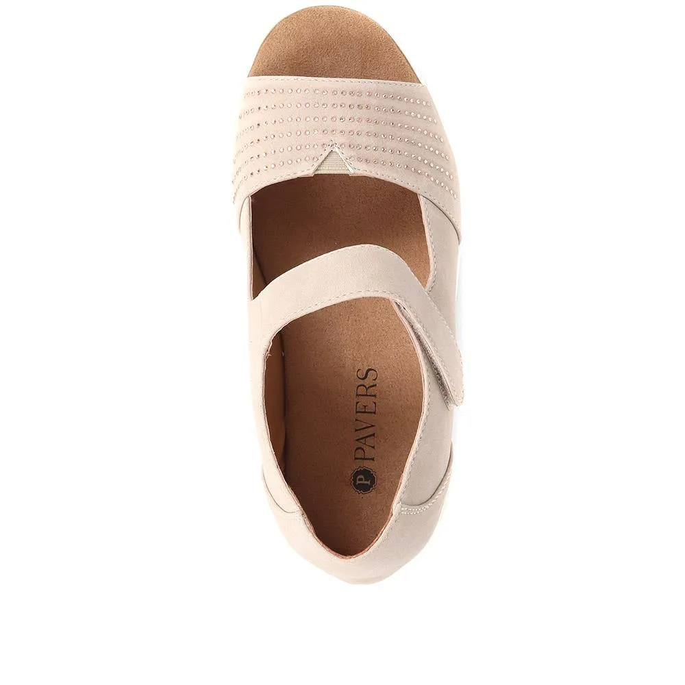 Extra Wide Fit Shoes - BELLADONNA / 323 575