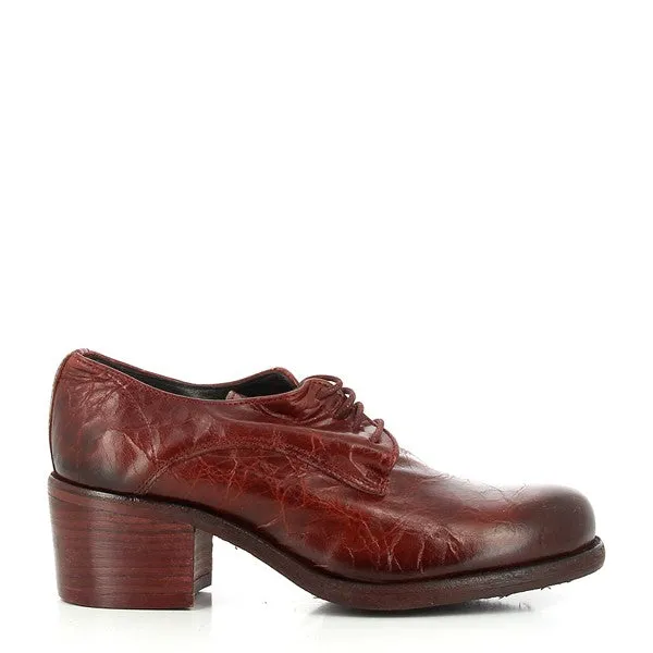Felmini B945 Burgundy Lace-Up Shoes