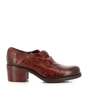 Felmini B945 Burgundy Lace-Up Shoes
