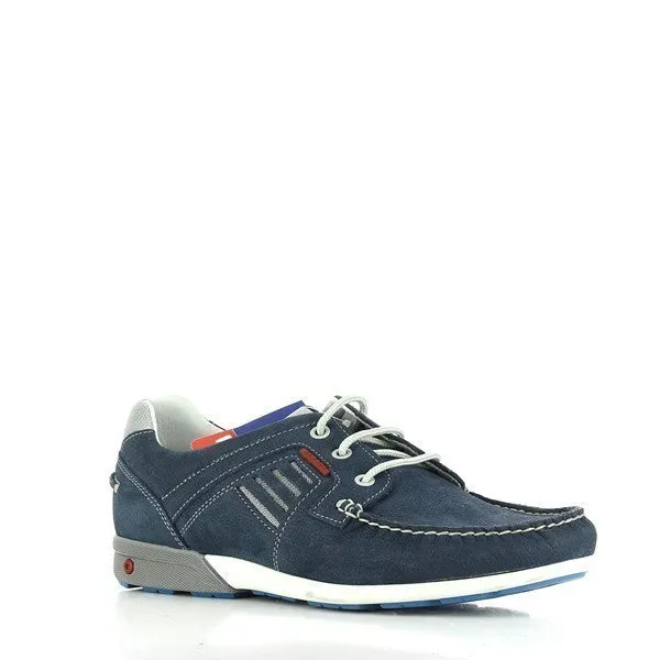 Grisport 43206T3 Blue Lace-Up Shoes