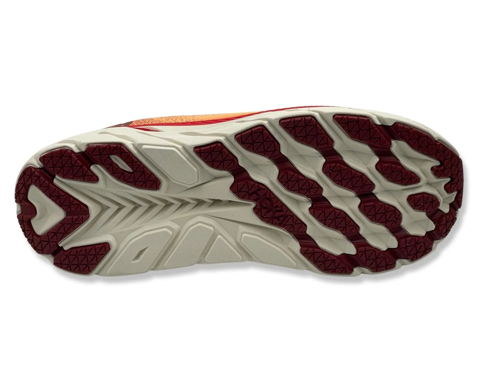 Hoka Clifton 8 in Orange for Men's