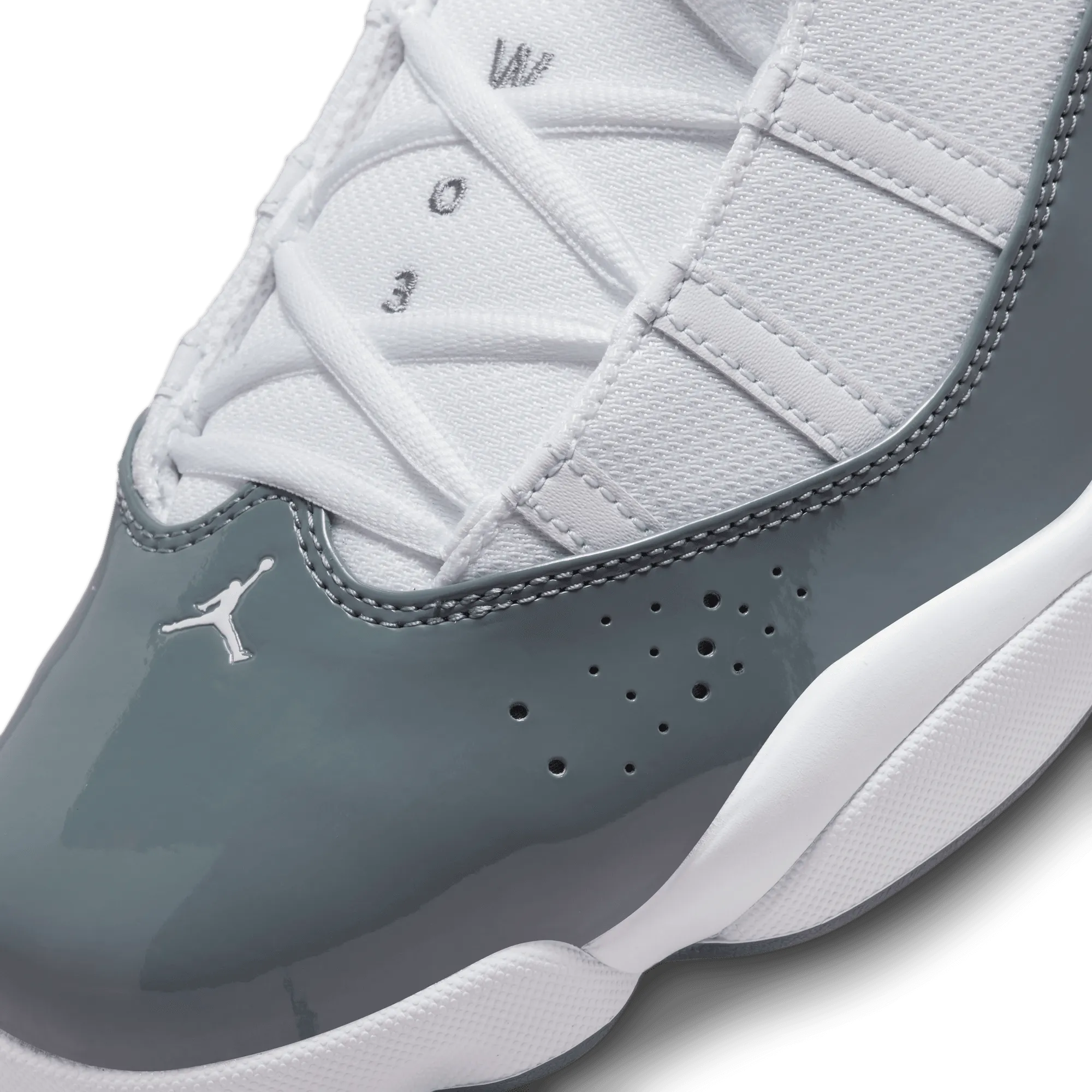 Jordan - Men - 6 Rings - White/Cool Grey