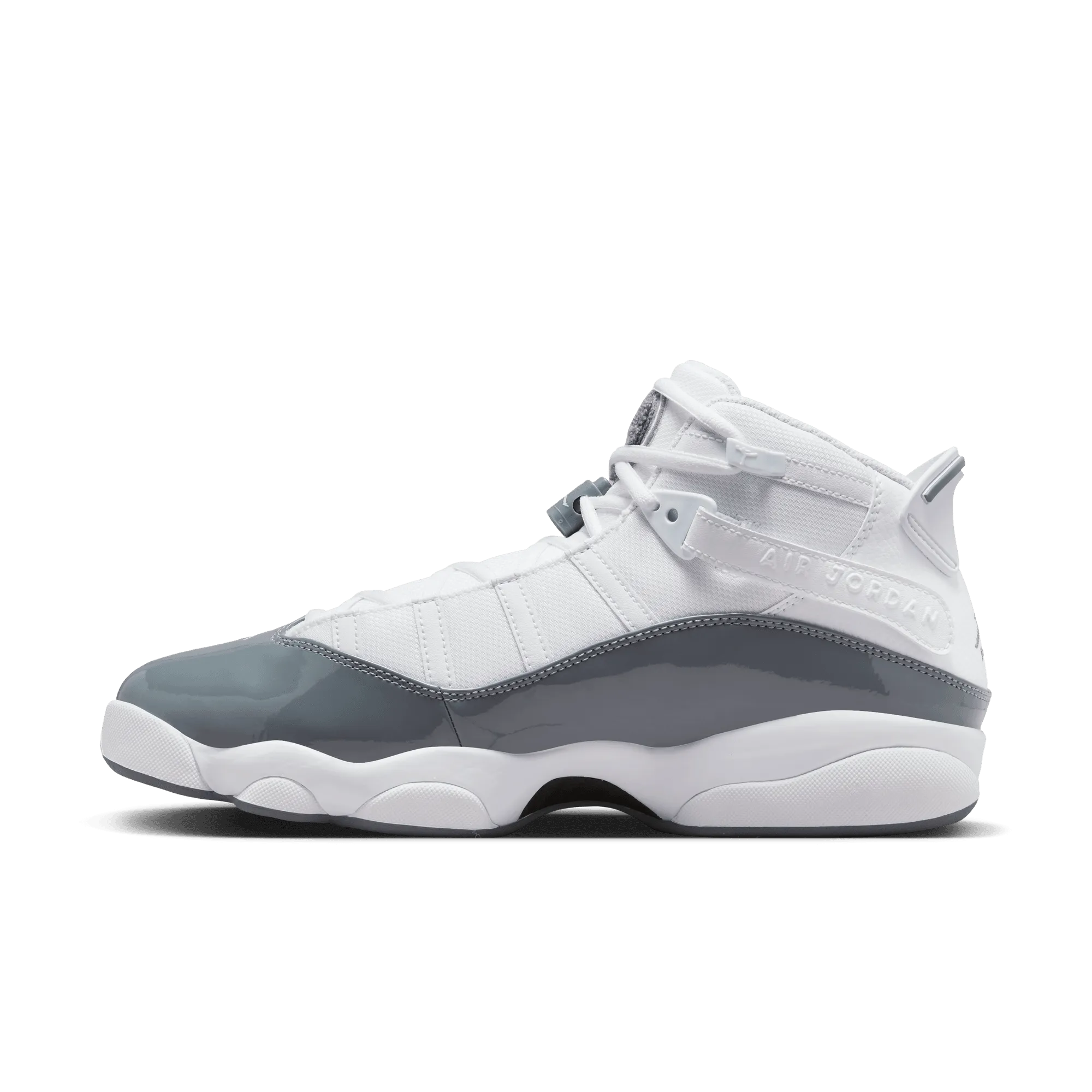 Jordan - Men - 6 Rings - White/Cool Grey