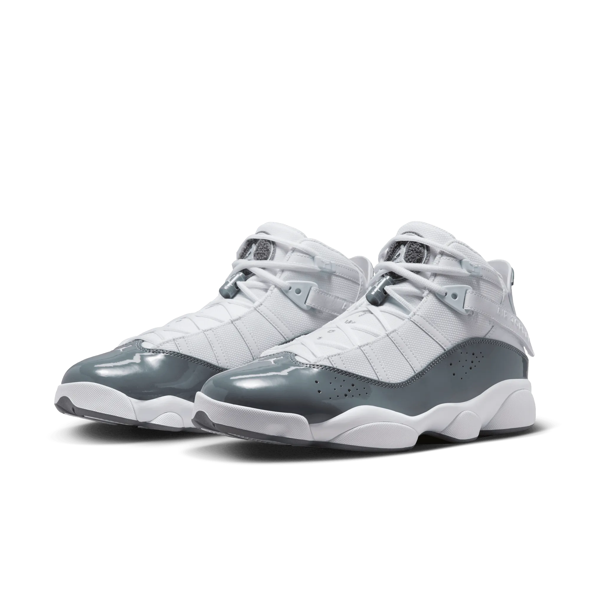 Jordan - Men - 6 Rings - White/Cool Grey