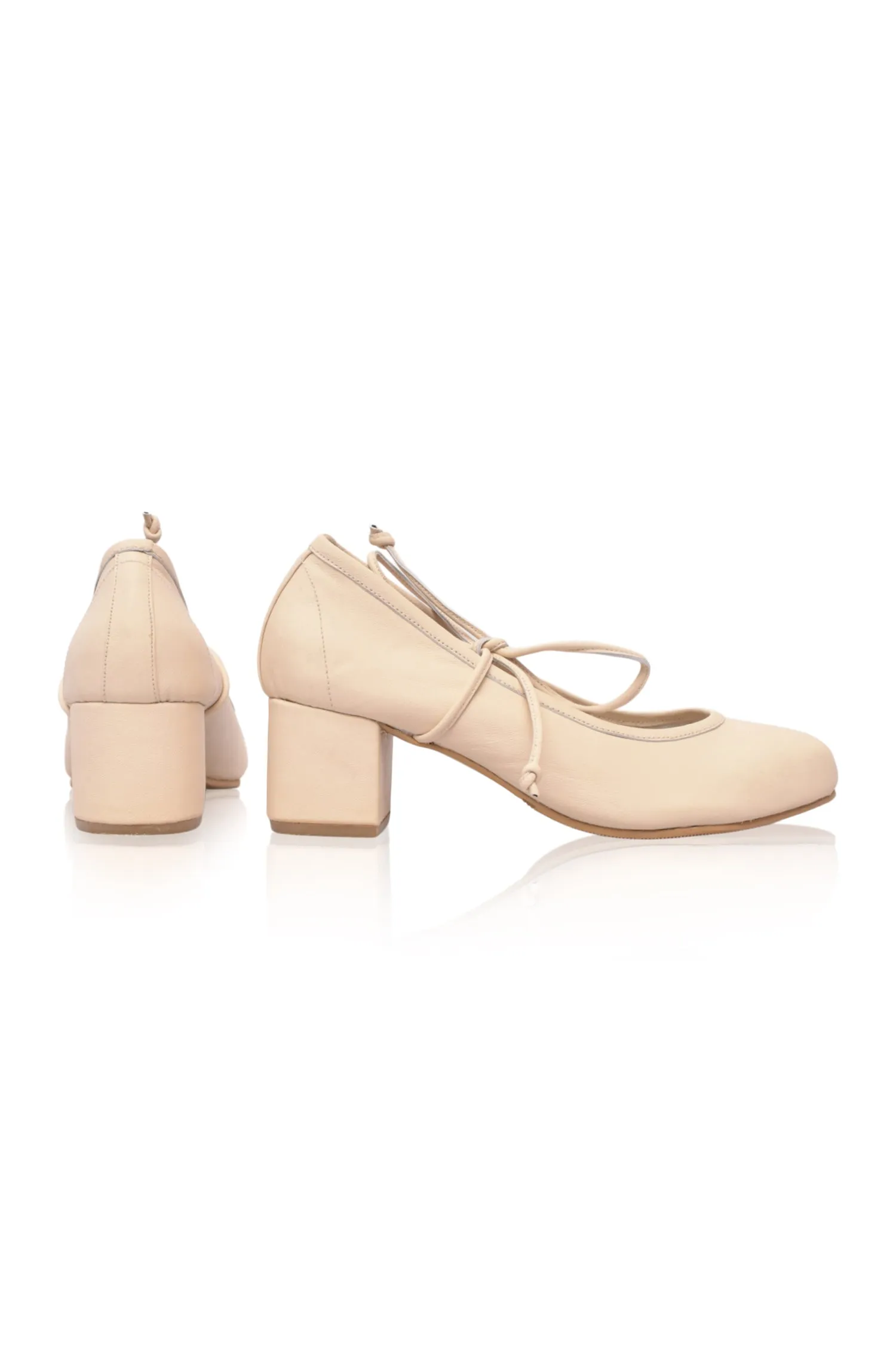 Jules Leather Heels (Sz. 8)