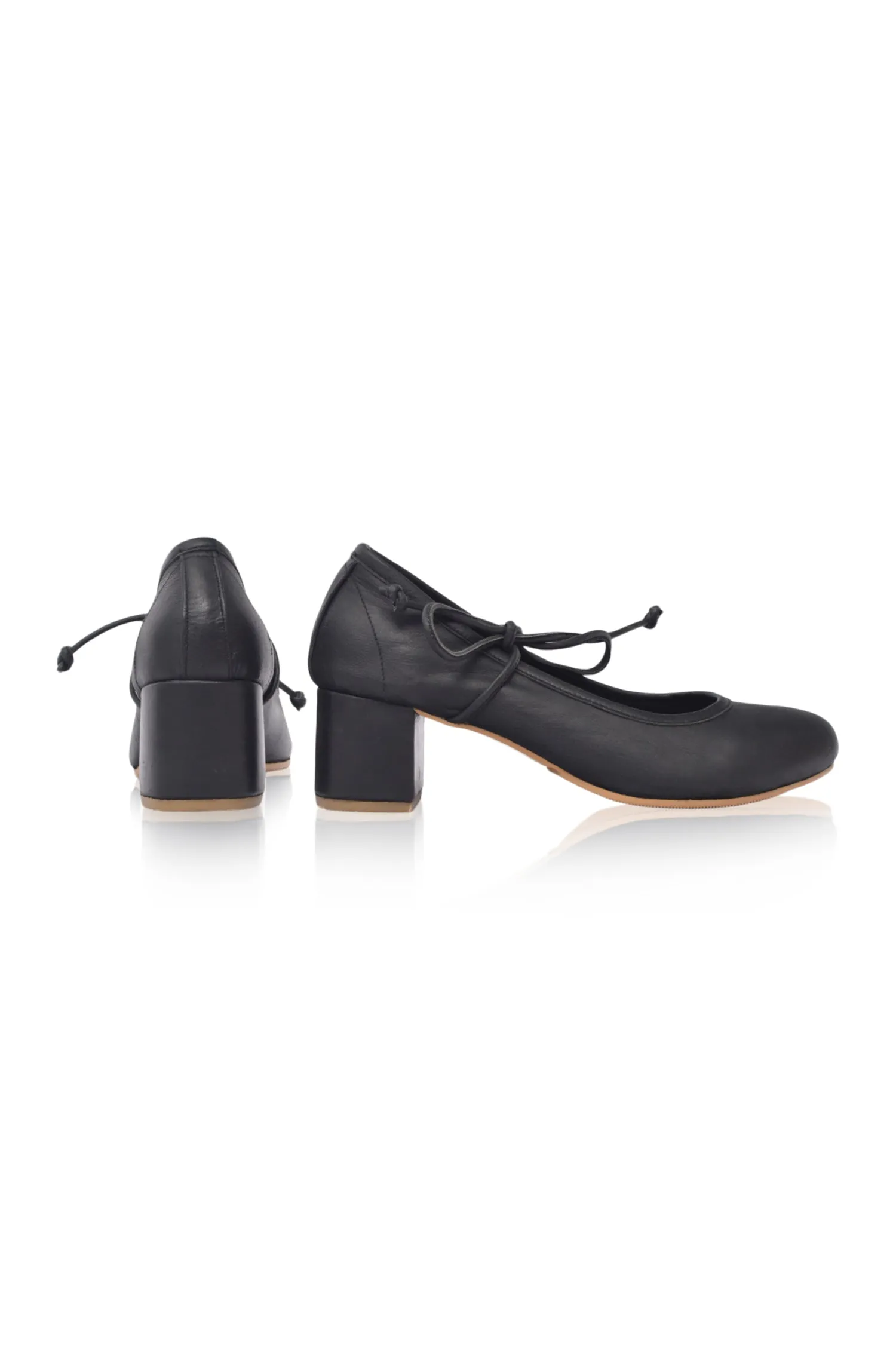 Jules Leather Heels (Sz. 8)