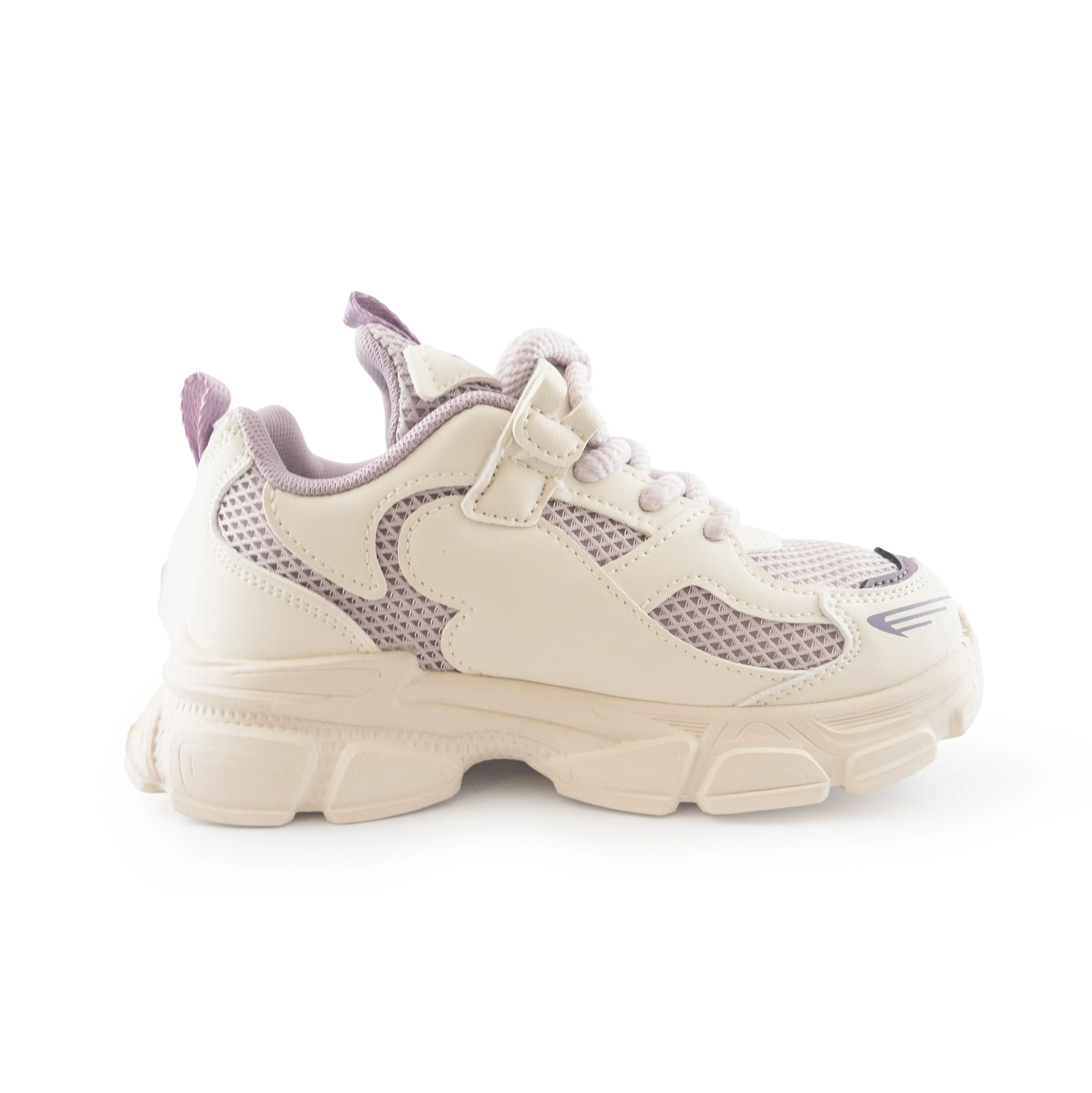 Kids' Chunky Sneakers – Stylish & Comfortable Sport Shoes A6815Purple