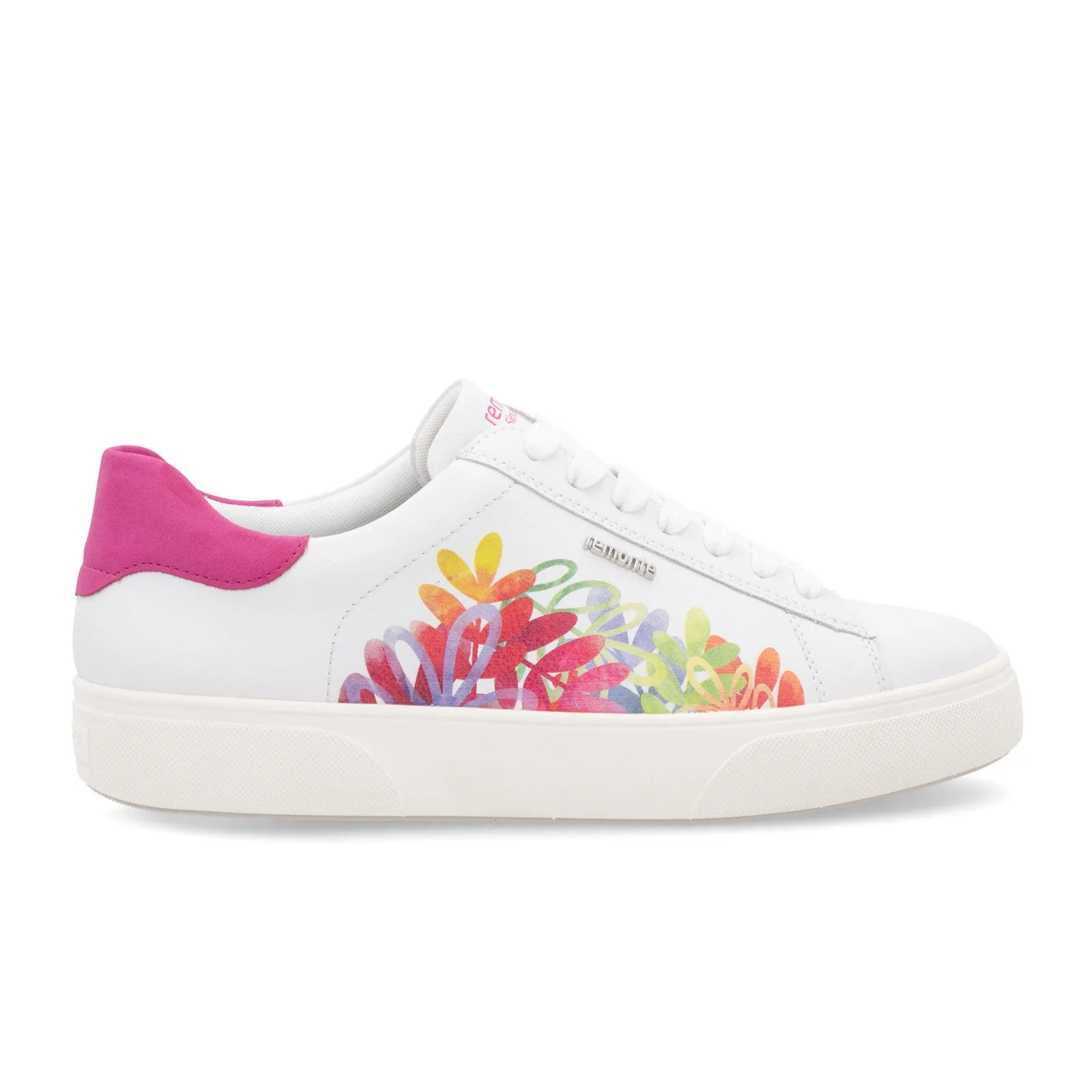 Remonte Shawna D2J00 Sneaker (Women) - Weiss/Magenta/Rock