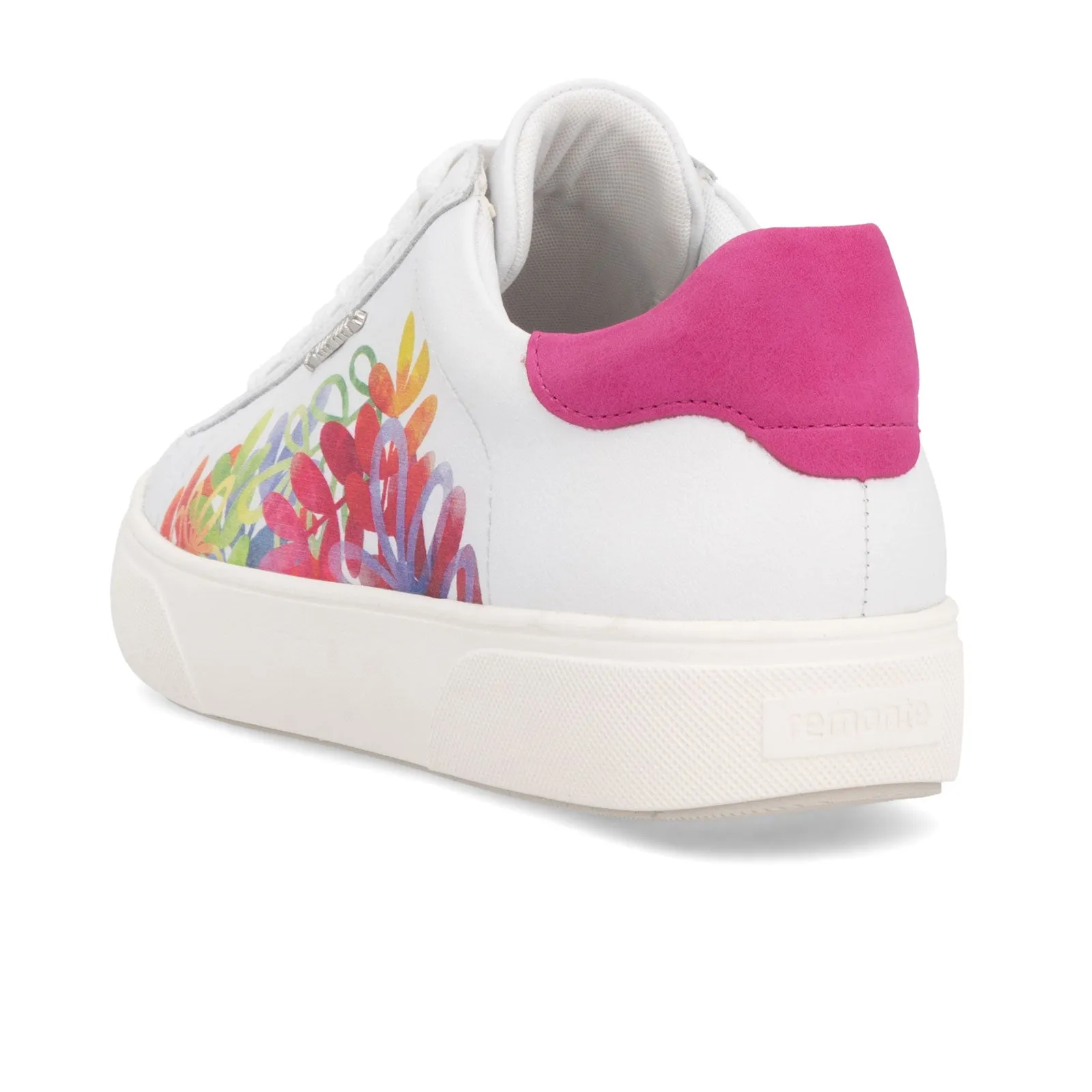 Remonte Shawna D2J00 Sneaker (Women) - Weiss/Magenta/Rock