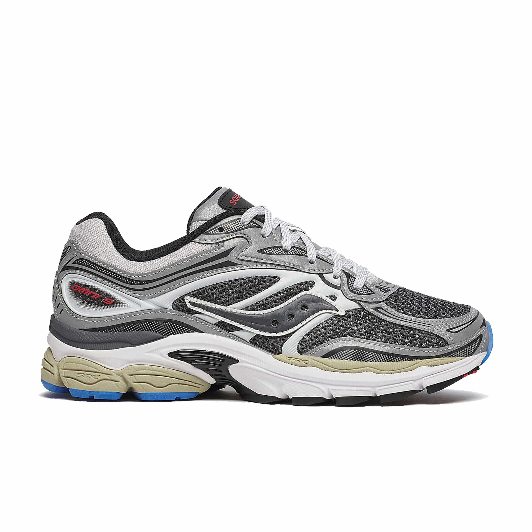 Saucony ProGrid Omni 9 Metallic (Grey/Silver)
