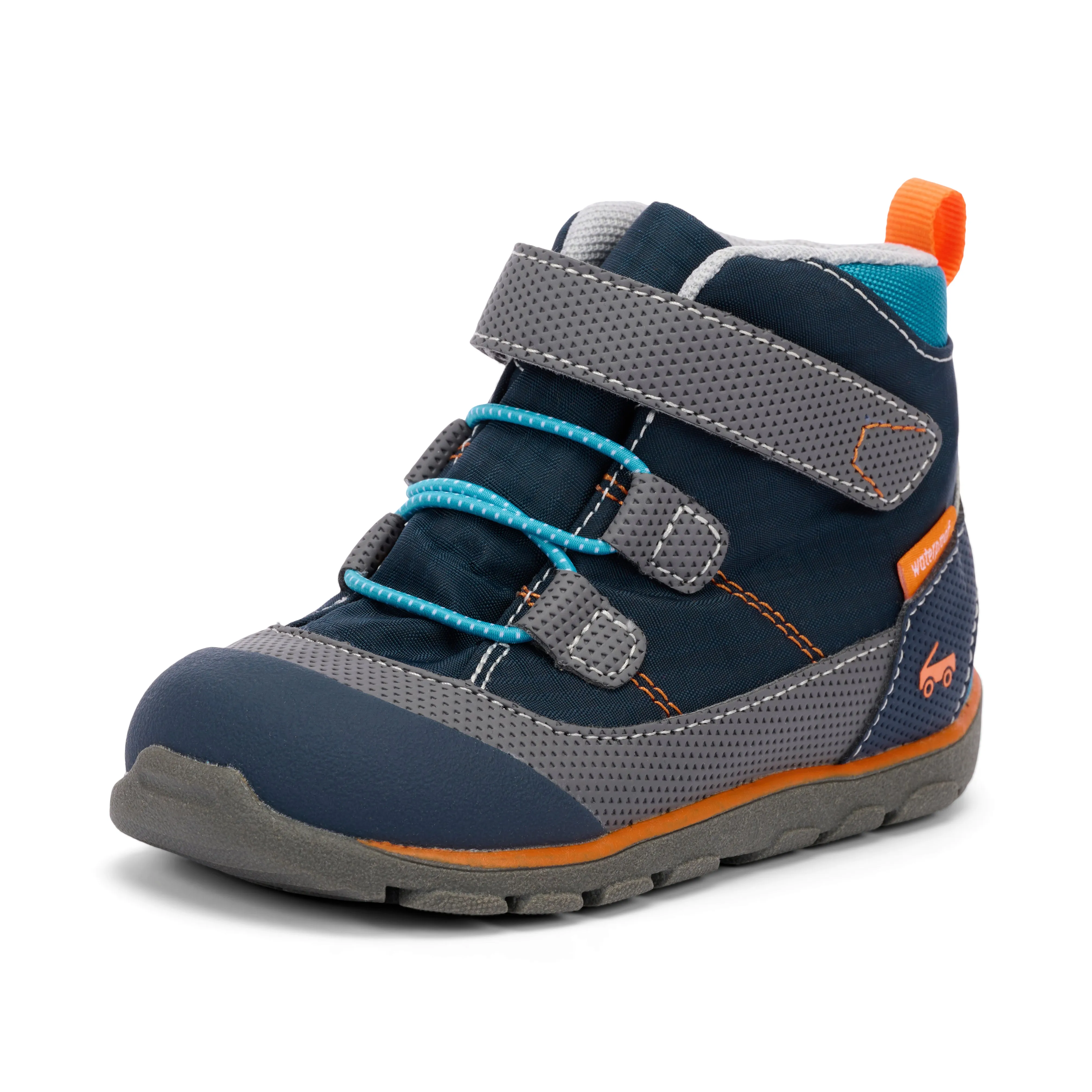 See Kai Run Sam II WP | Navy Kids Waterproof Boots