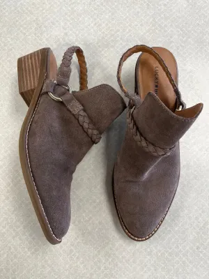 Shoes Heels Block By Lucky Brand In Brown, Size:8