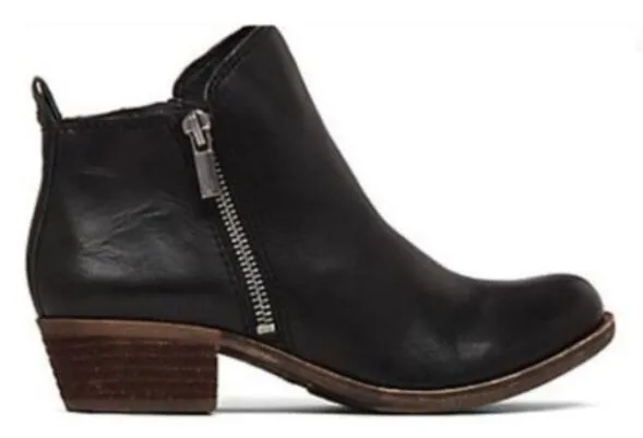 Square Low Heels Ankle Boots