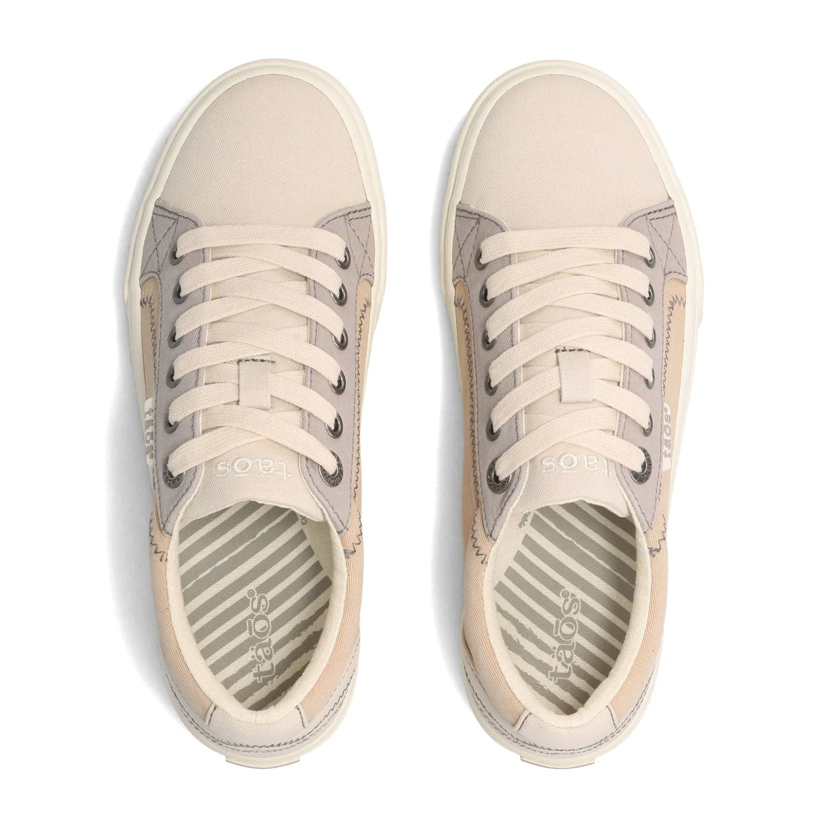 Taos Plim Soul Sneaker (Women) - Ecru/Tan Multi