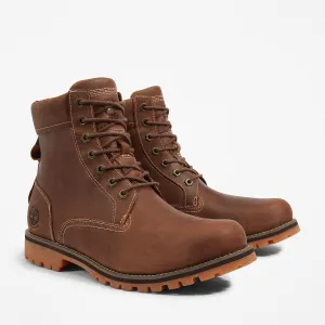 Timberland Rugged 6 Inch Waterproof Men's Boots | Rust Full Grain (Model TB 0A2JJBF13)