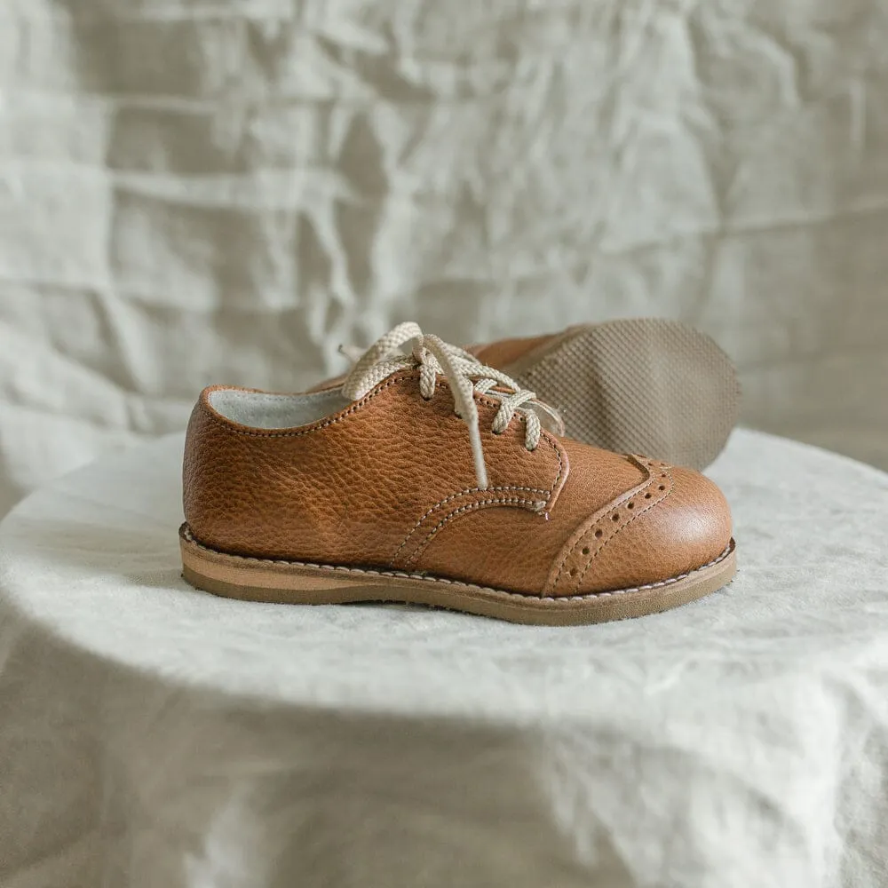 Wing Tip Oxford | Cognac