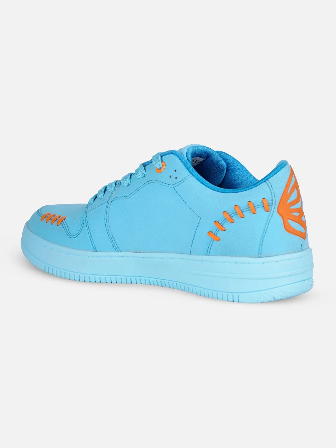 Women's Blue Platform Sneakers (IU1013)