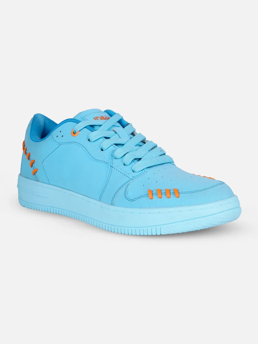 Women's Blue Platform Sneakers (IU1013)